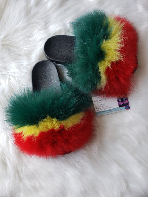 Rasta Colors Fluffy