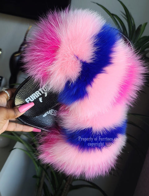 Pinky  Blue Fluffy