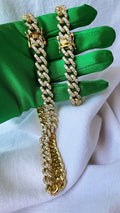 Gold Tone CZ Set - Necklace & Bracelet