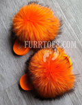Full orange fluffy
