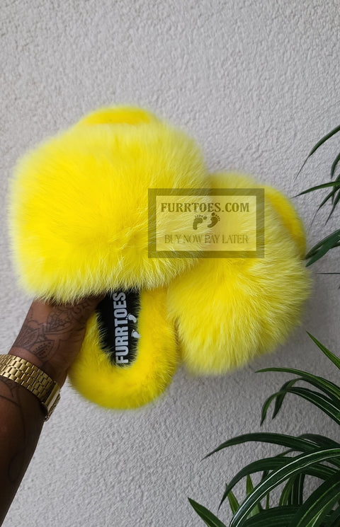 Yellow Cozy Slides