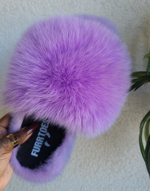 Lavender Cozy Slippers