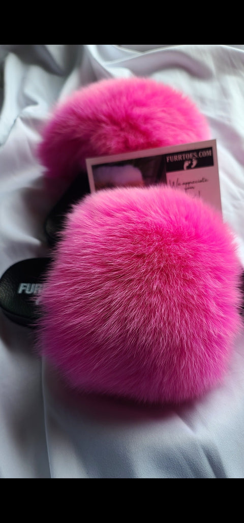 Hot Pink Fluffies
